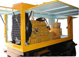 王屋镇移动电站(移动柴油发电机组) 王屋镇移动电站(移动柴油发电机组)